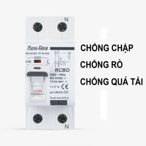Aptomat chống giật 40A