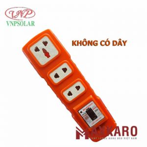 Ổ CẮM ĐIỆN CHỊU TẢI 3 LỖ CẮM LÕI SỨ CB 30A 6000W KHÔNG DÂY